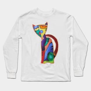 Celestial Cat Long Sleeve T-Shirt